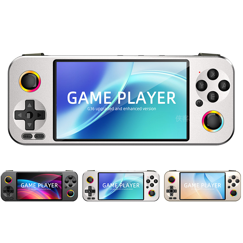Open Source Retro Game Console 4 Inch - G36 Upgraded Handheld Psp Game Player