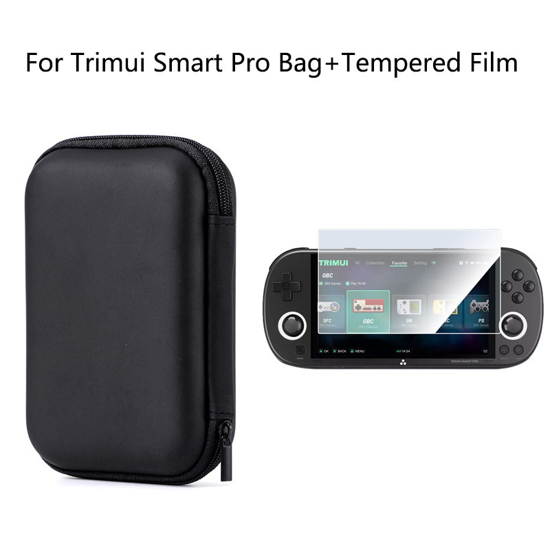 Screen Protector Tempered Glass Console - For Trimui Smart Pro Handheld Game