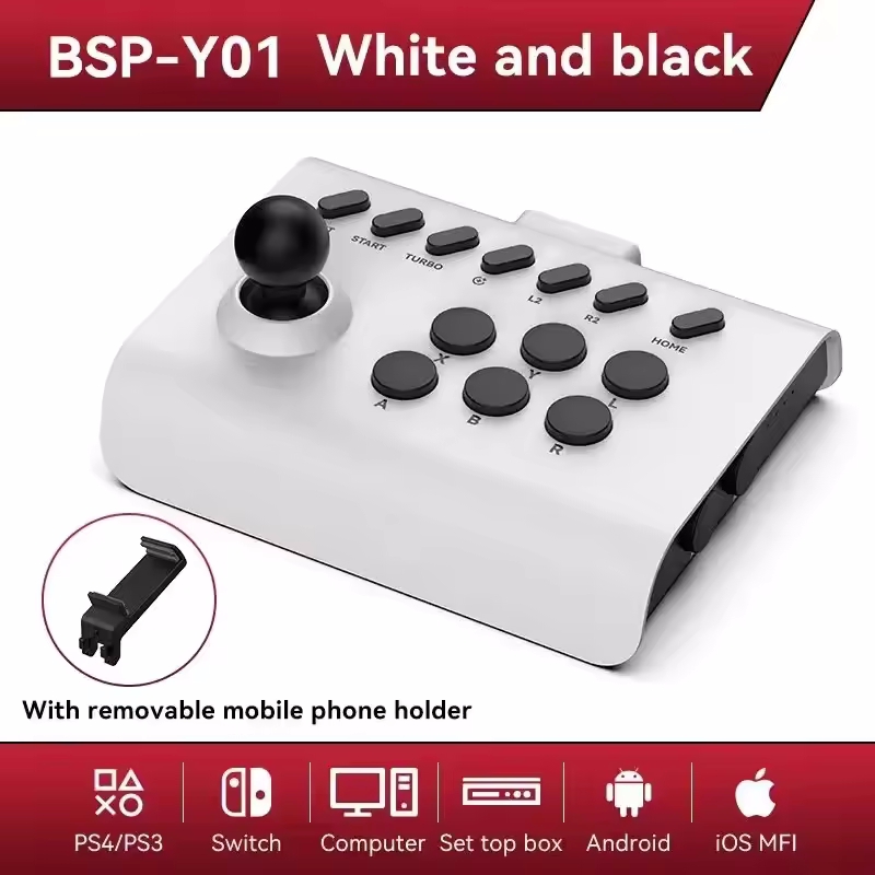 Wireless Retro Controller Bluetooth Gamepad - Arcade Gamepad Bluetooth Controller For Switch