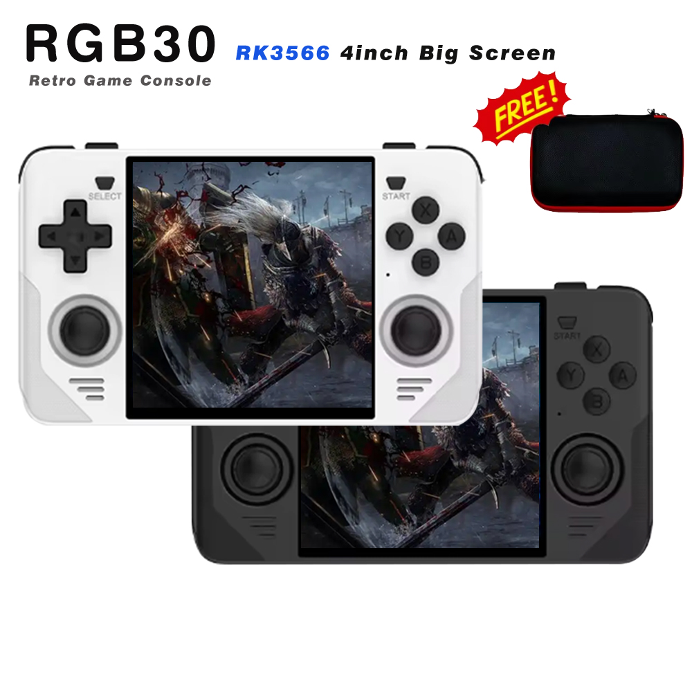 Open Source Retro Game Console 4 Inch - NEW RGB30 Retro Pocket 720*720 4
