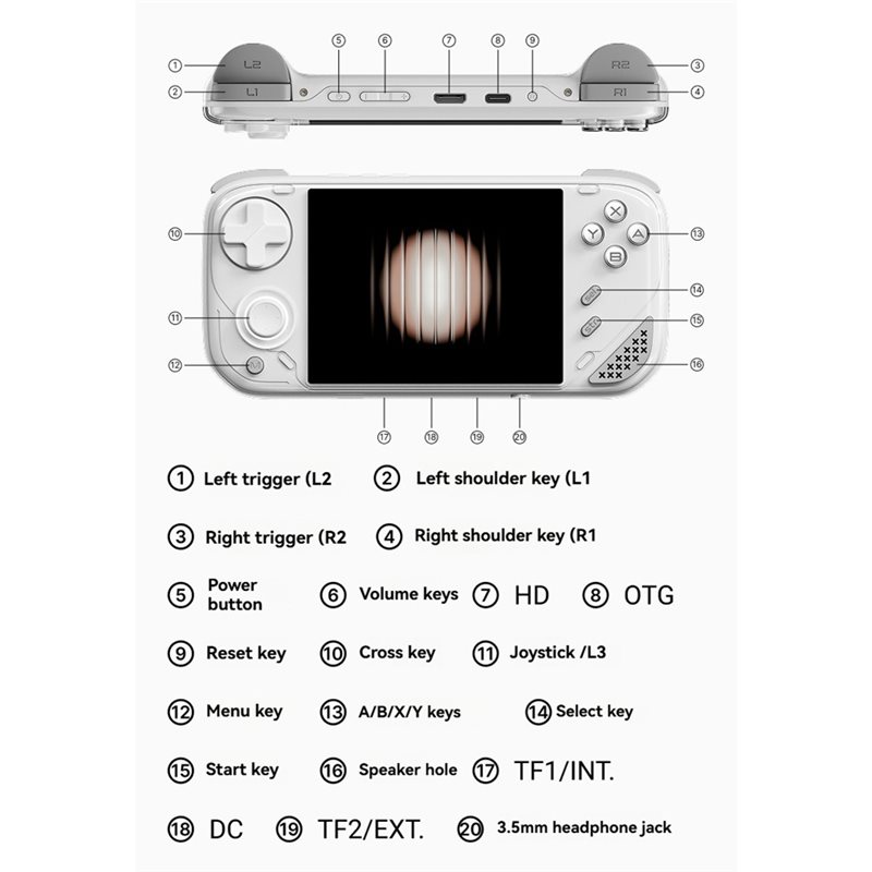 2026 New-Handheld Game Console - Open Source Retro Game Console 4 Inch 评论和价格