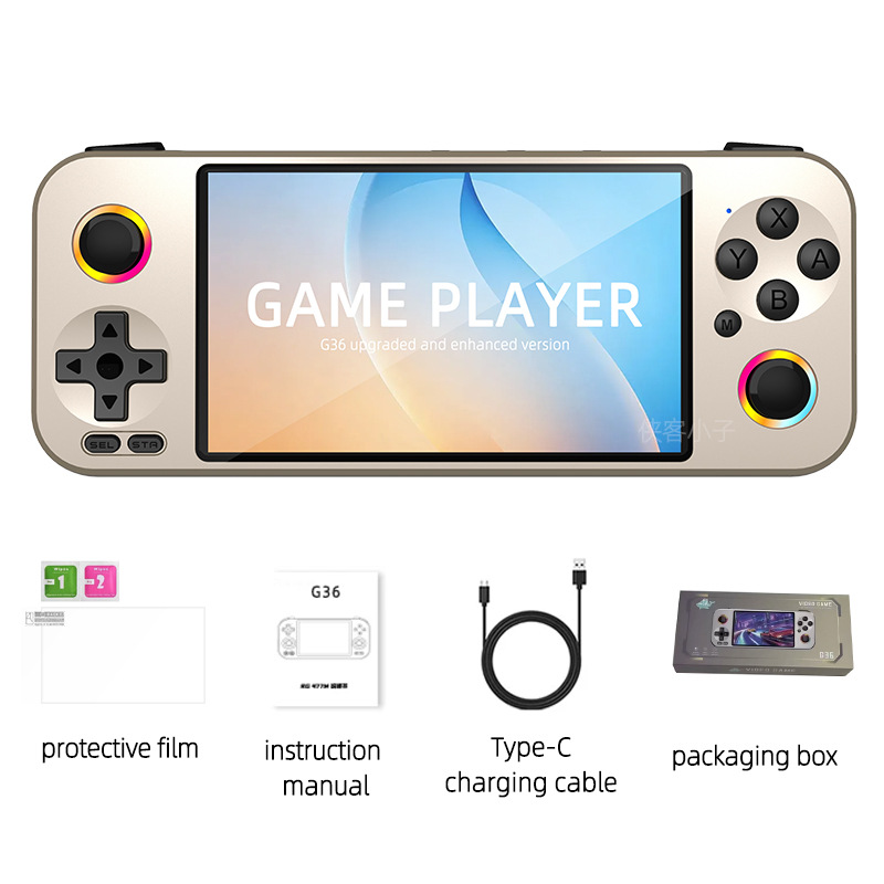 G36 Upgraded Handheld Psp Game - Open Source Retro Game Console 4 Inch 评论和价格