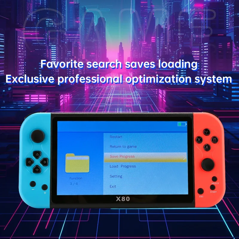 X80 Retro Handheld Game Player - Retro Game Console Hdmi Tv Output 评论和价格