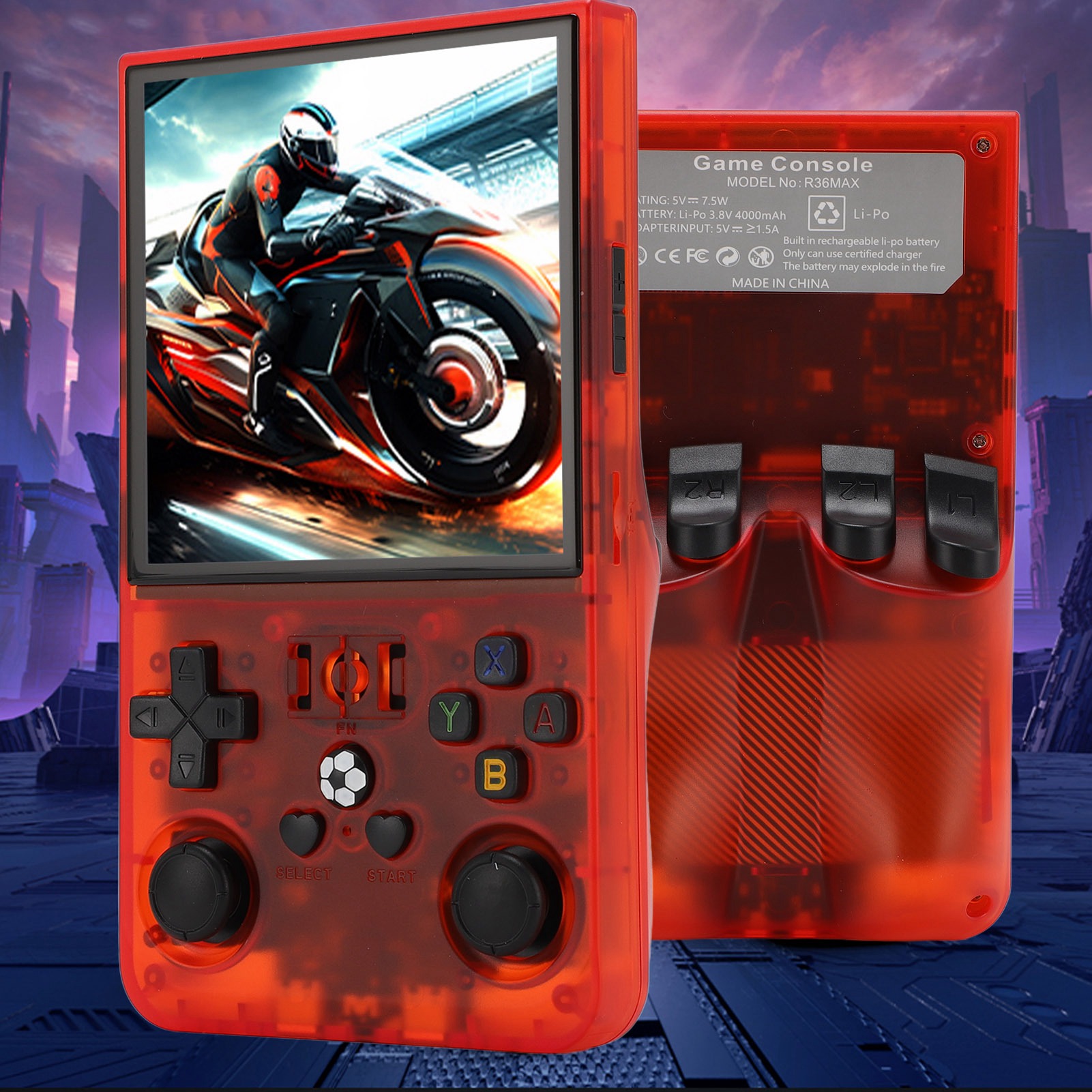 Portable Game Console 720x720  - Open Source Retro Game Console 4 Inch 评论和价格