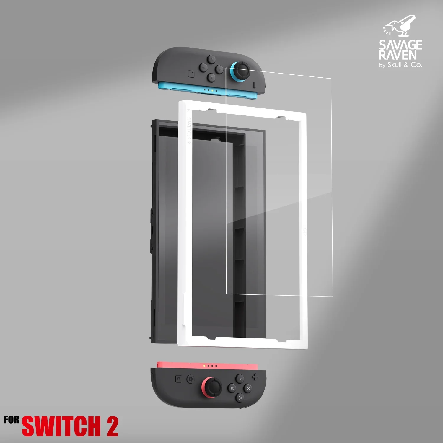 Savage Raven by Skull & Co. Te - Screen Protector Tempered Glass Console 评论和价格