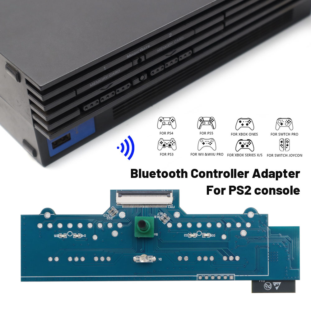 Retro Receiver For PS2 Fat Blu - Wireless Retro Controller Bluetooth Gamepad 评论和价格