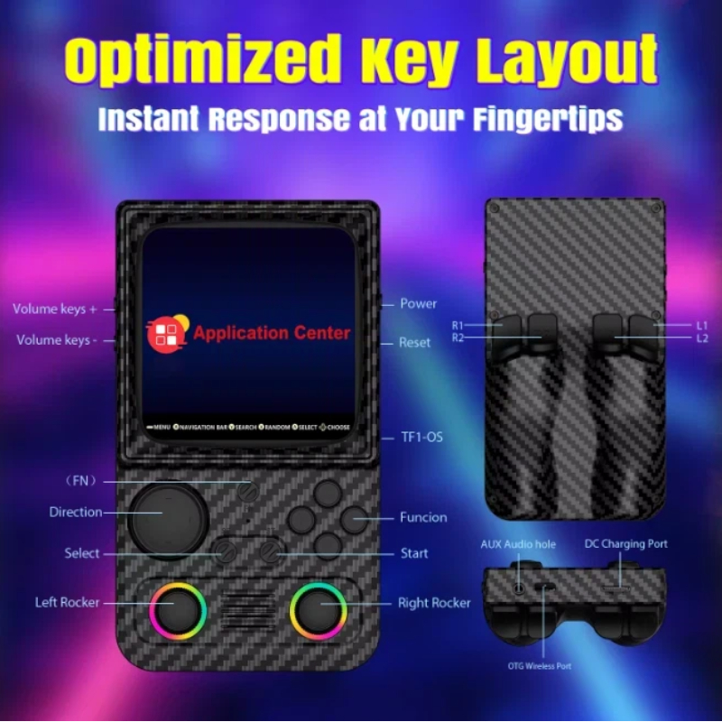 Retro Handheld Game Console R3 - Open Source Retro Game Console 4 Inch 评论和价格