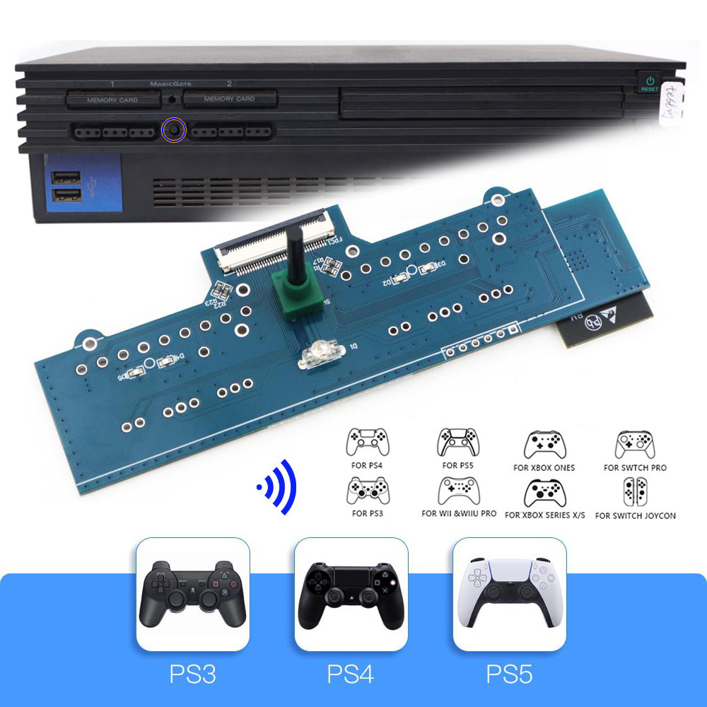 For PS2 Fat Internal iBlueCont - Wireless Retro Controller Bluetooth Gamepad 评论和价格