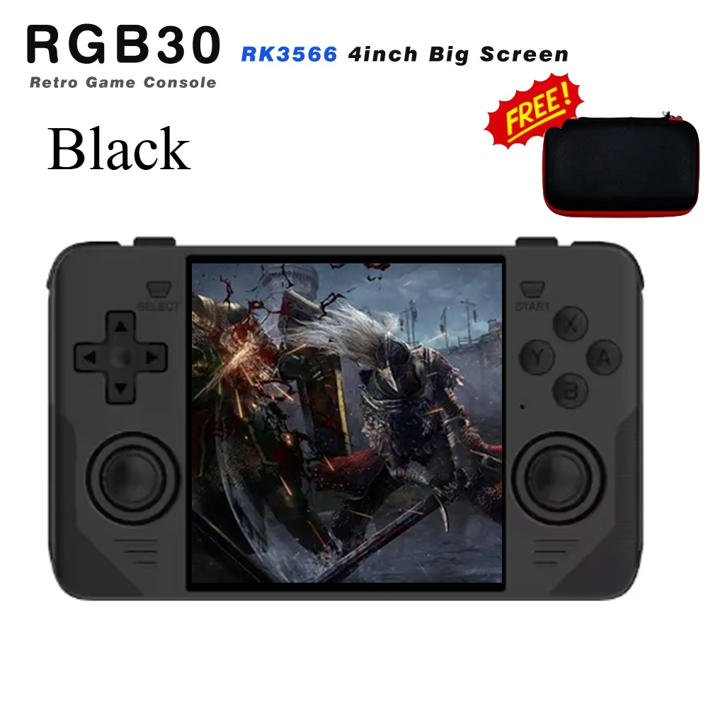 NEW RGB30 Retro Pocket 720*720 - Open Source Retro Game Console 4 Inch 评论和价格