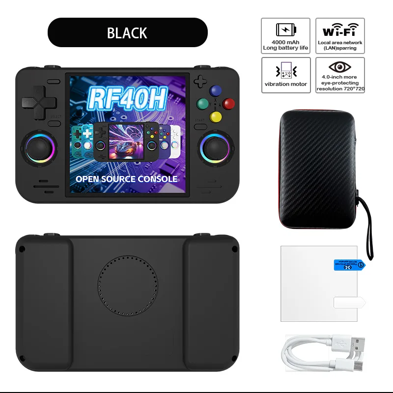 RF40H Handheld Game Console 4- - Open Source Retro Game Console 4 Inch 评论和价格