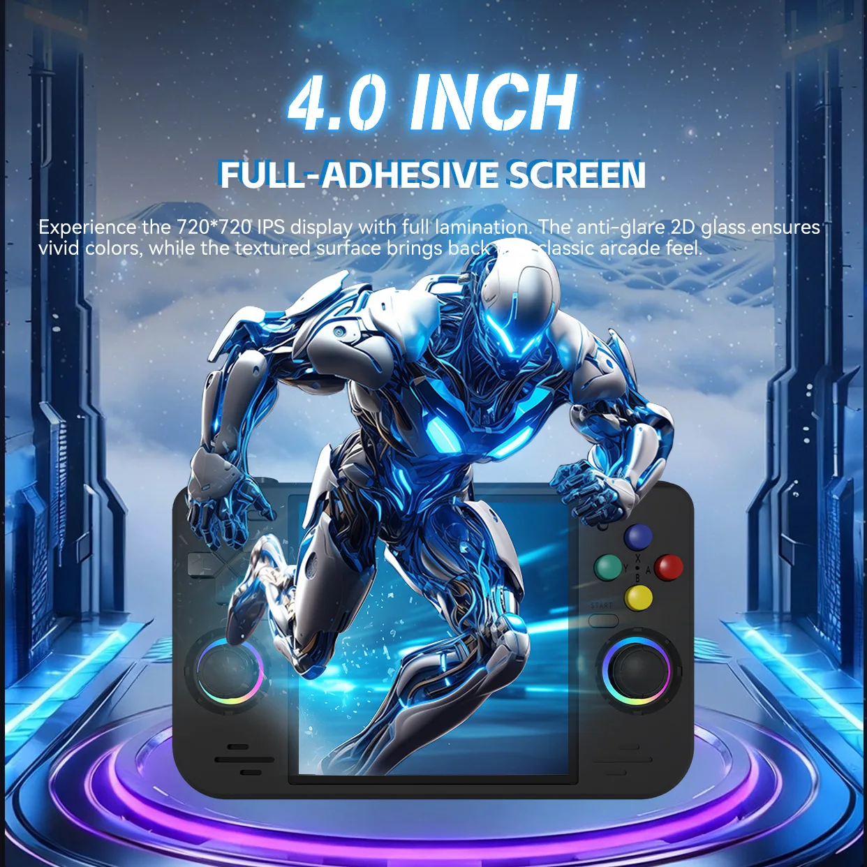 RF40H Handheld Game Console 4- - Open Source Retro Game Console 4 Inch 评论和价格