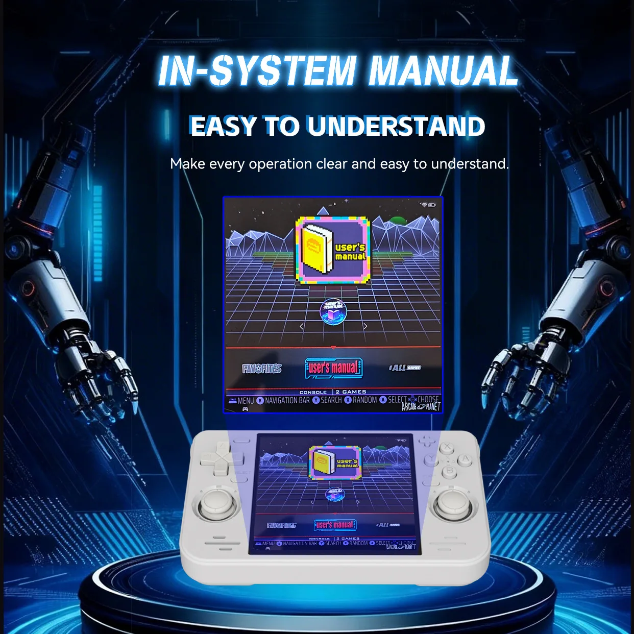 RF40H Handheld Game Console 4- - Open Source Retro Game Console 4 Inch 评论和价格