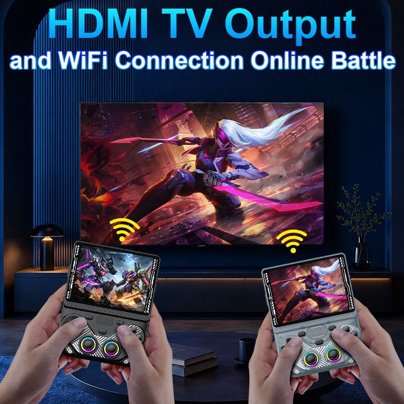 Rg43v Pro Handheld Gaming Cons - Retro Game Console Hdmi Tv Output 评论和价格