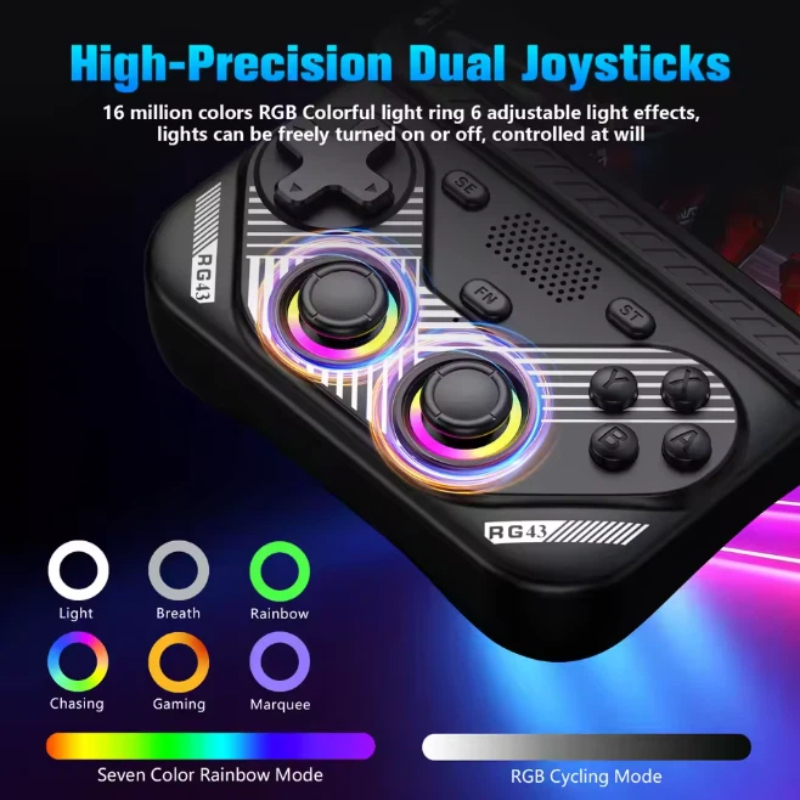 Rg43v Pro Handheld Gaming Cons - Retro Game Console Hdmi Tv Output 评论和价格