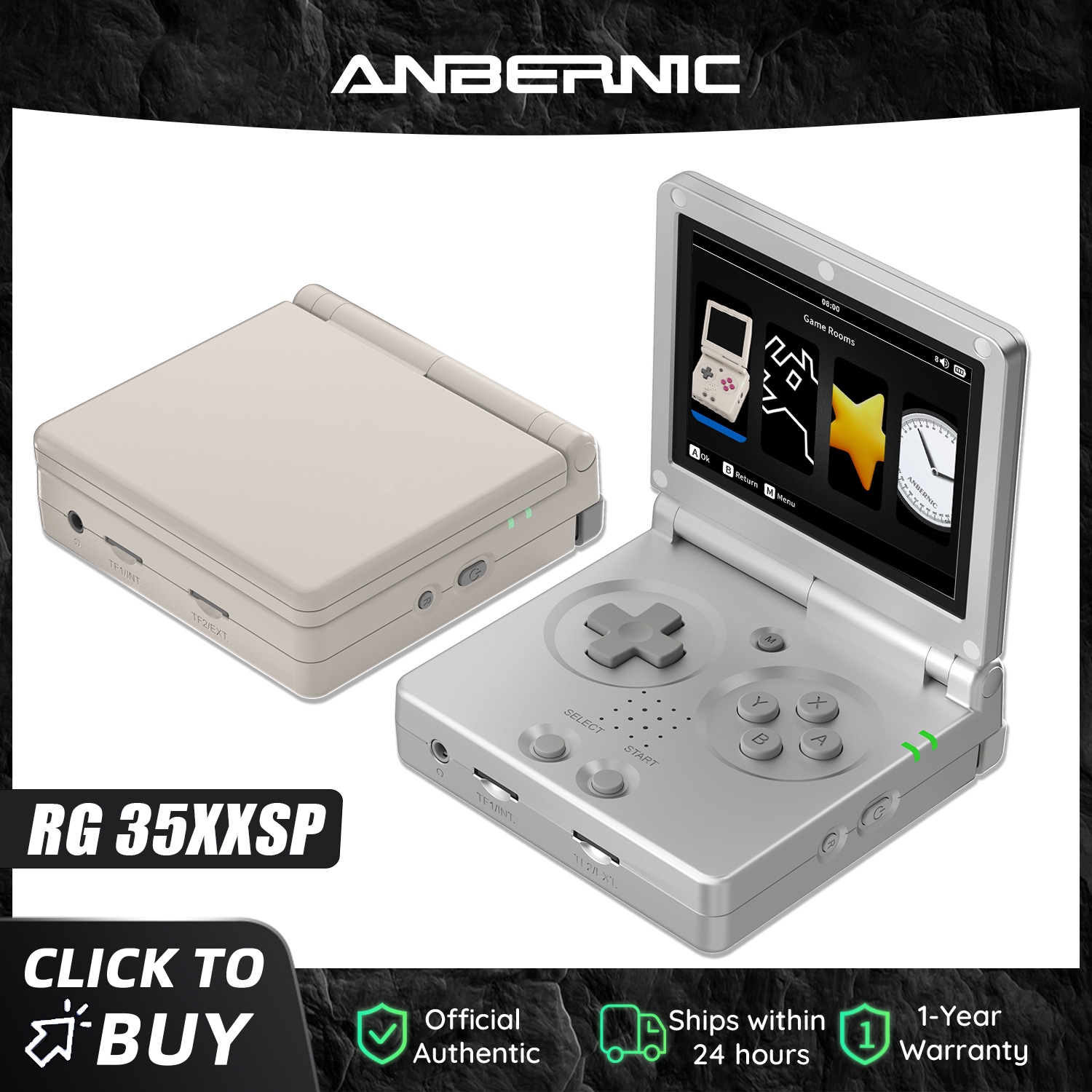 Anbernic RG35XXSP 3.5'' IPS Sc - Retro Game Console Hdmi Tv Output 评论和价格