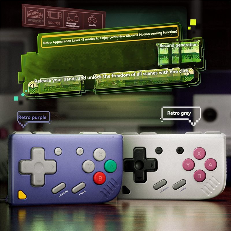 Retro Mini Gamepad Portable Wi - Wireless Retro Controller Bluetooth Gamepad 评论和价格