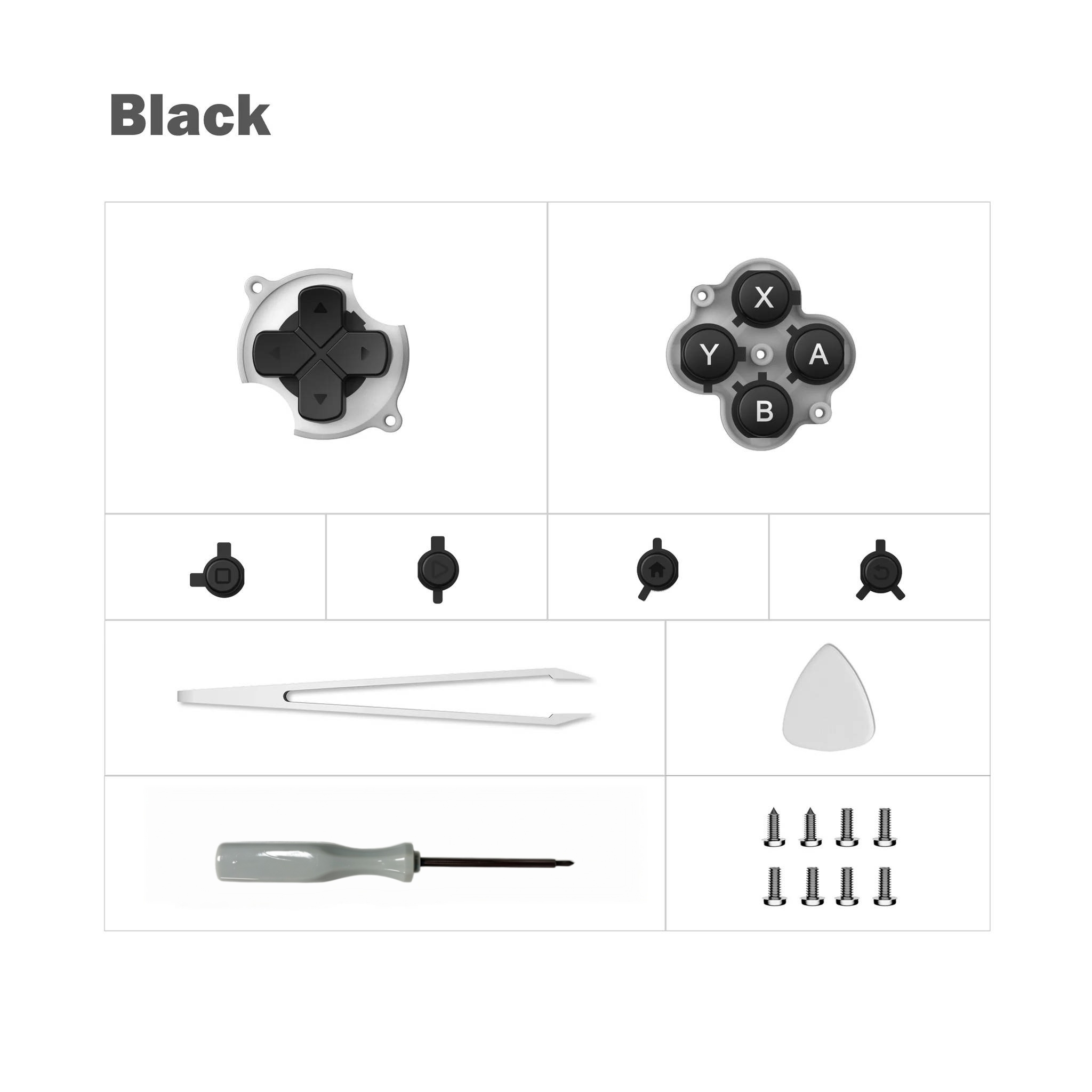 Retroid Pocket Nova DIY Mod Ki - Replacement Buttons Dpad Shell Mod 评论和价格