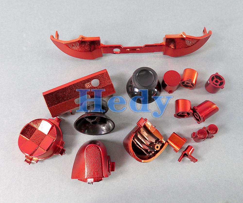 1set Chrome Full Set LB RBumpe - Replacement Buttons Dpad Shell Mod 评论和价格