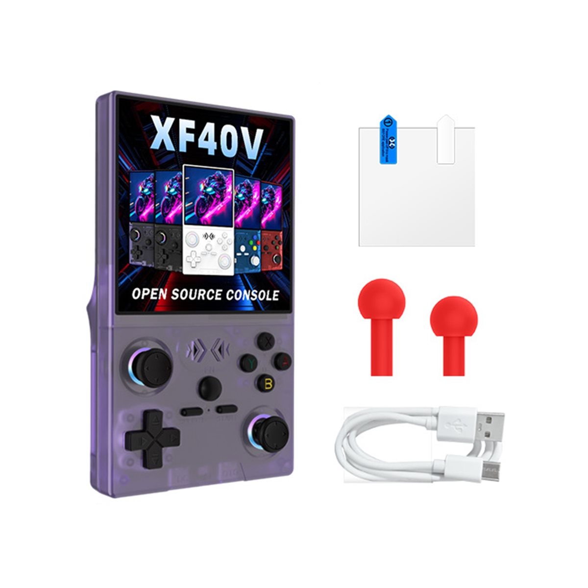 A86G NEW XF40V Retro Handheld  - Retro Handheld Console Linux Ips Screen 评论和价格