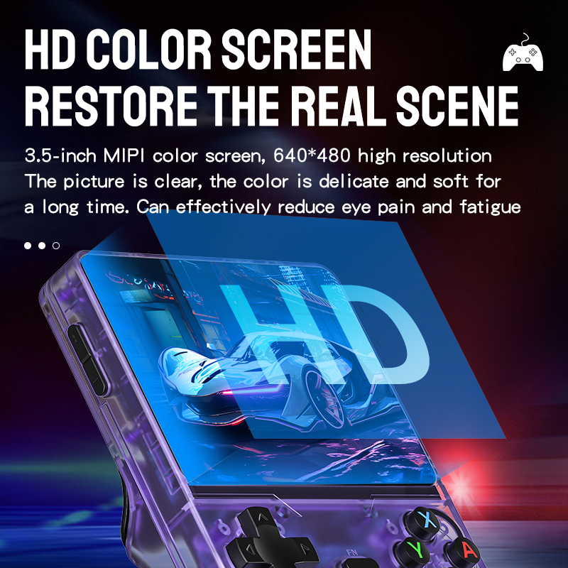 128G RX6S Retro Handheld Video - Retro Handheld Console Linux Ips Screen 评论和价格