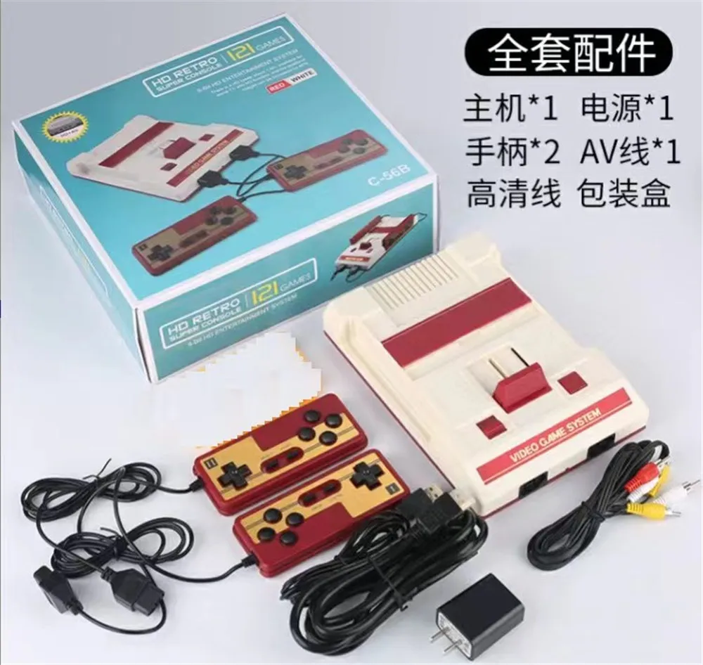 HOT 8bit C-56 Retro AV/HDMI ou - Retro Game Console Hdmi Tv Output 评论和价格