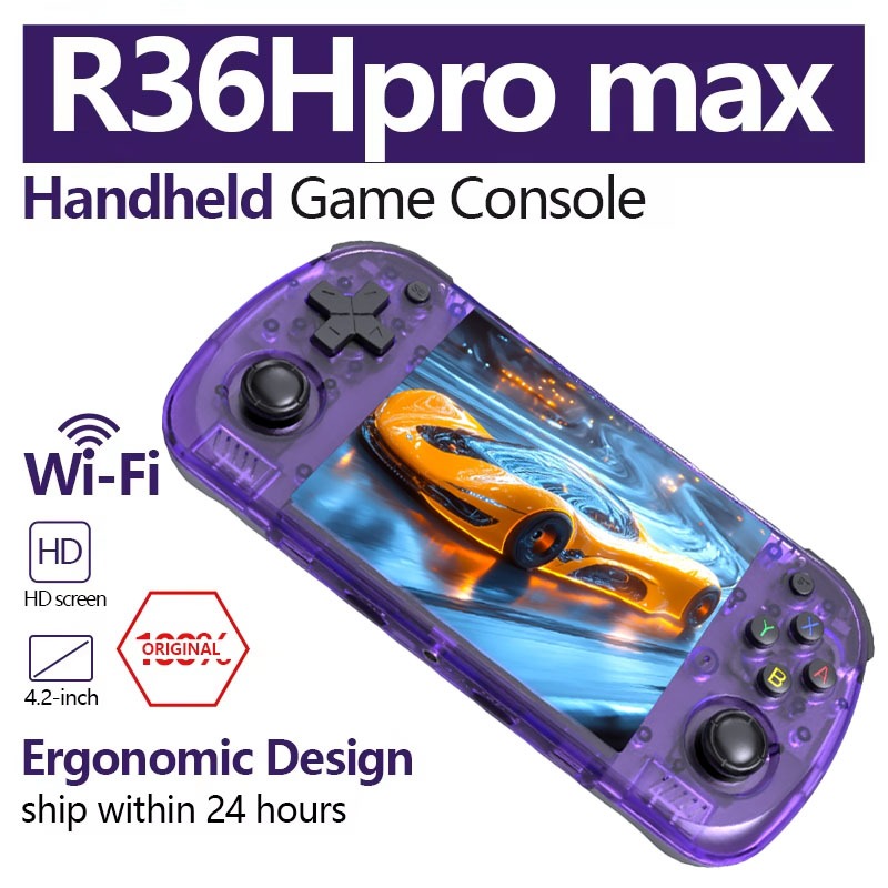 R36H PROMAX Retro Handheld Gam - Retro Handheld Console Linux Ips Screen 评论和价格